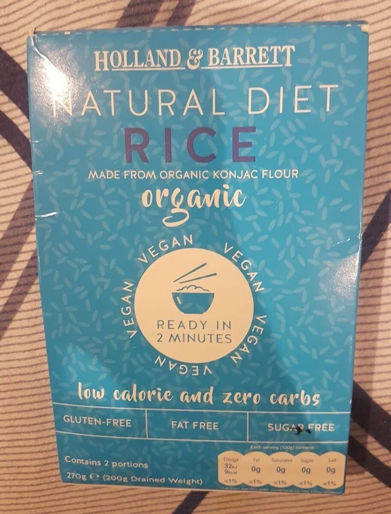 Natural diet rice
