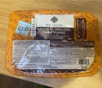 Natural medjool date pure