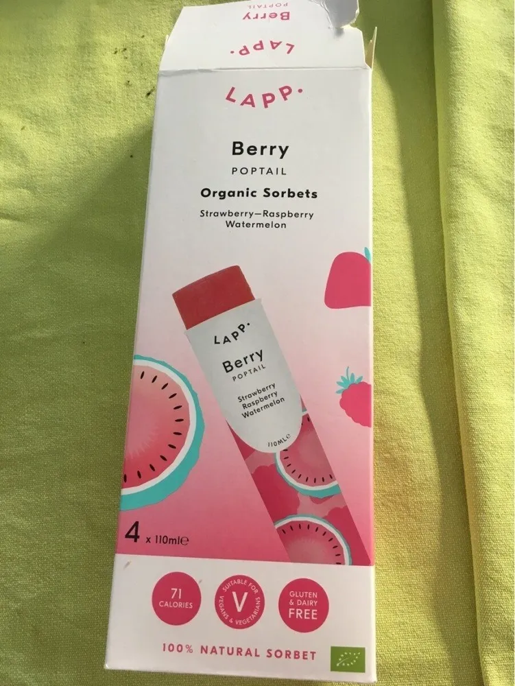 Berry poptail