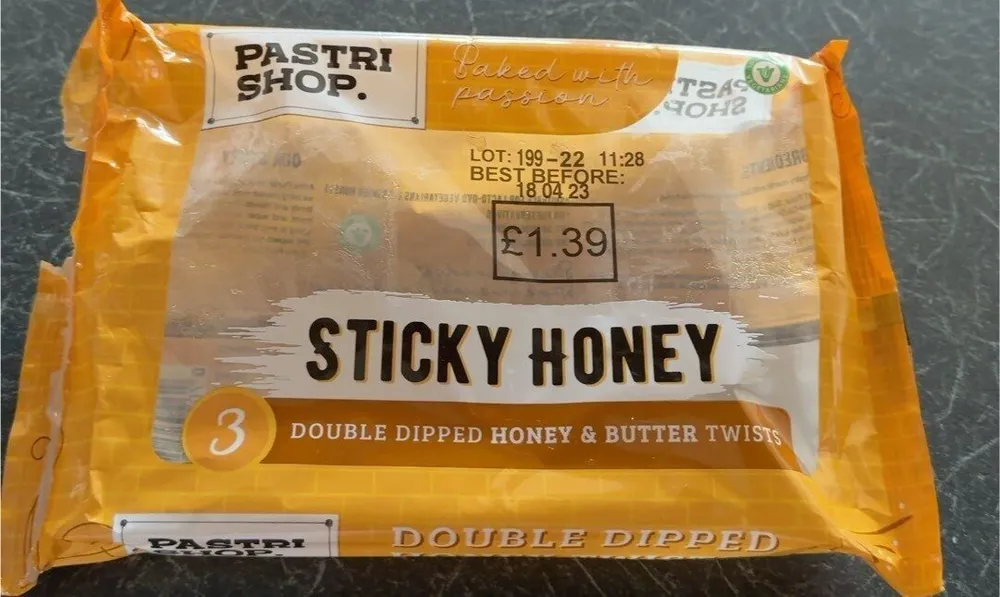 Double dipped honey  butter twists