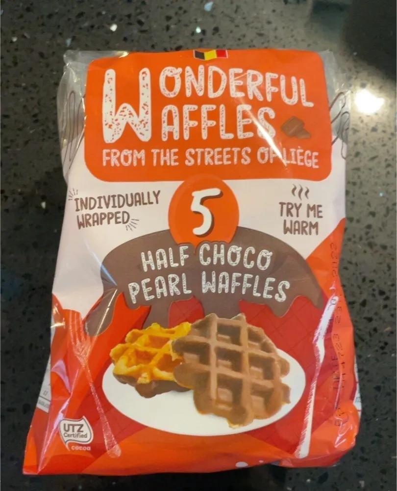 Half Choco Pearl Waffles