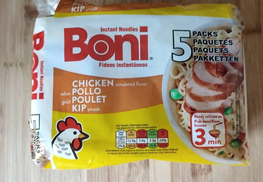 Instant noodle Chicken