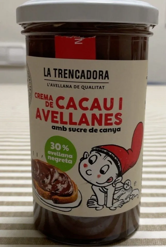 Crema de cacau i avellanes