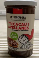 Crema de cacau i avellanes