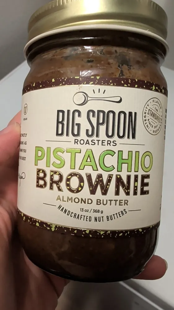 Pistachio Brownie Almond Butter