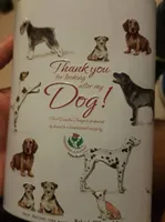 Thank you for looking after my dog