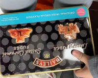 Luxury and salted caramel fudge