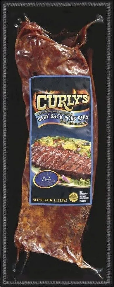 Baby Back Pork Ribs with BBQ Sauce