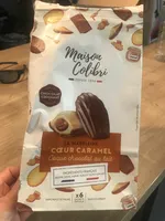 Madeleines coeur caramel