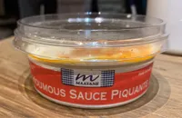 Houmous sauce piquante