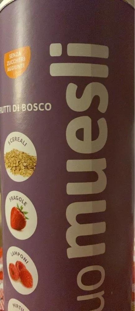 Il tuo muesli frutti di bosco