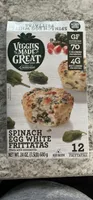 Spinach Egg White Frittatas