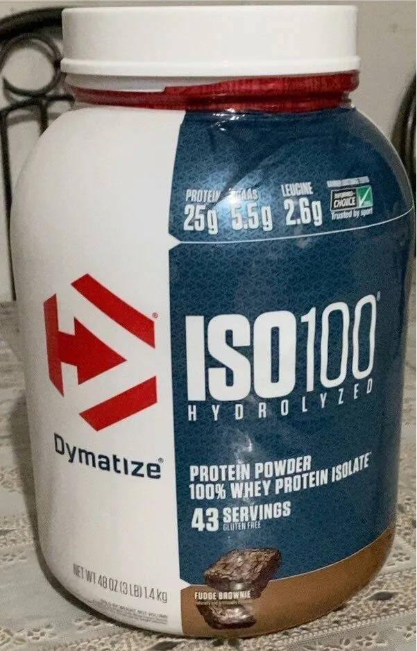 ISO100 Hydrolyzed Protein Powder 100% Whey Protein Isolate