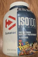 ISO100 Hydrolyzed Protein Powder 100% Whey Protein Isolate Fruity Pebbles Flavor
