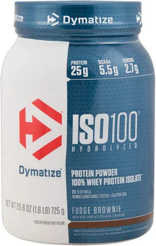 Dymatize Iso 100 Hydrolyzed 100% Whey Protein Isolate Powder