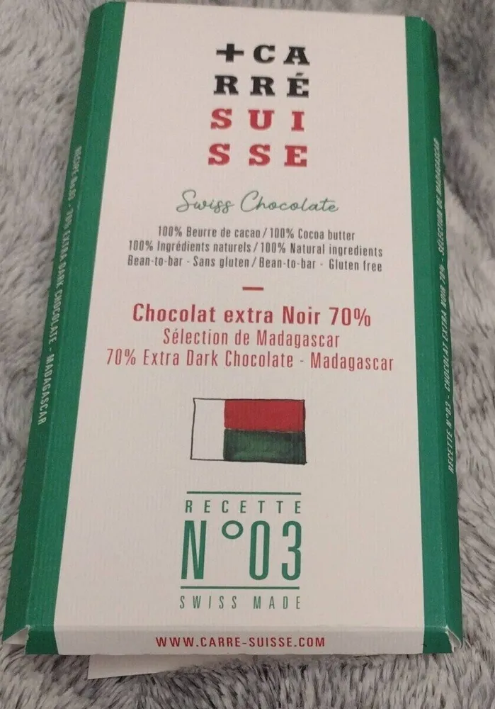 Chocolat extra noir 70%