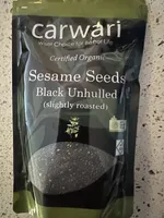 Sesame Seeds Black Unhulled (slightly roasted)