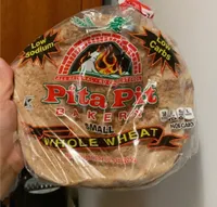 Small Whole Wheat Authentic Pita Bread