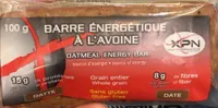 Barre energetique avoine