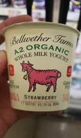A2 Organic Whole Milk Yogurt Strawberry