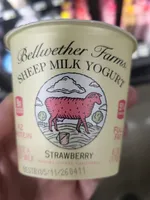 Bellwether Farms, Sheep Milk Yogurt, Strawberry