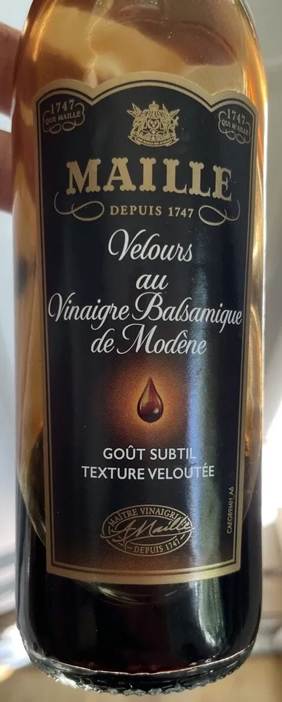 Velours au Vinaigre Balsamique de Modène