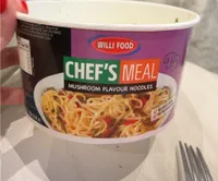 Mushroom flavour noodles