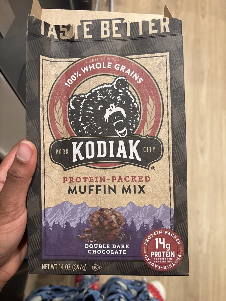 Protein-Packed Muffin Mix Double Dark Chocolate