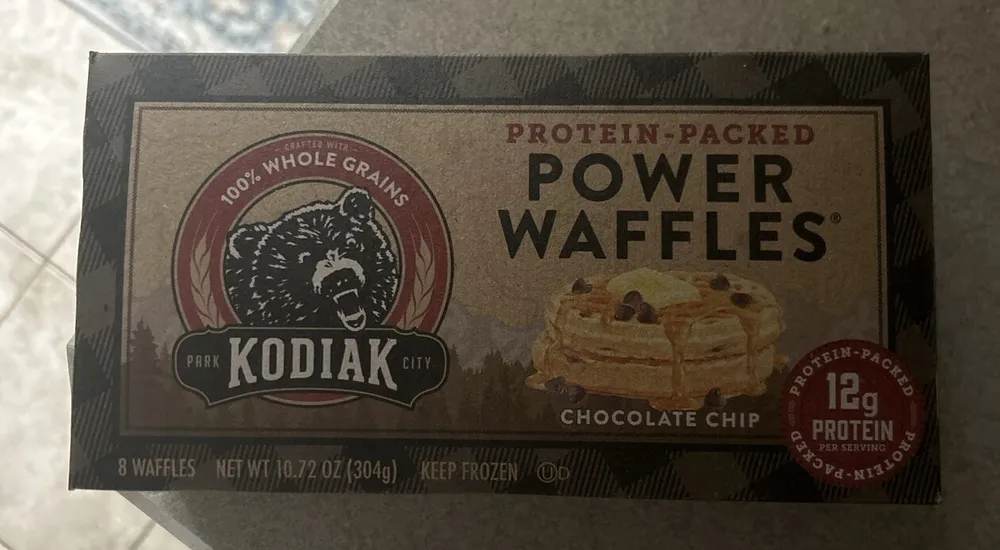 POWER WAFFLES CHOCOLATE CHIP