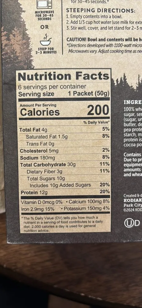 Protein-Packed Oatmeal Chocolate Chip