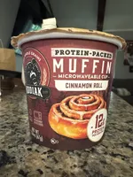 Protein-Packed Muffin Microwaveable Cup Cinnamon Roll