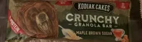 CRUNCHY GRANOLA BAR MAPLE & BROWN SUGAR