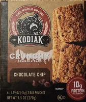 Crunchy Granola Bars Chocolate Chip