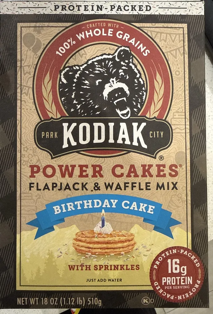 Flapjack and Waffle Mix Birthday Cake