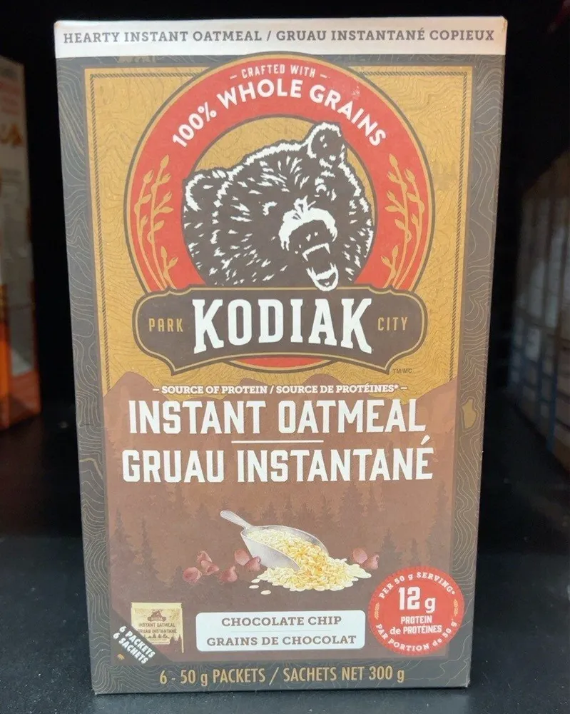 Instant oatmeal