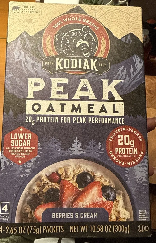 PEAK OATMEAL berries