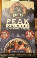 PEAK OATMEAL berries