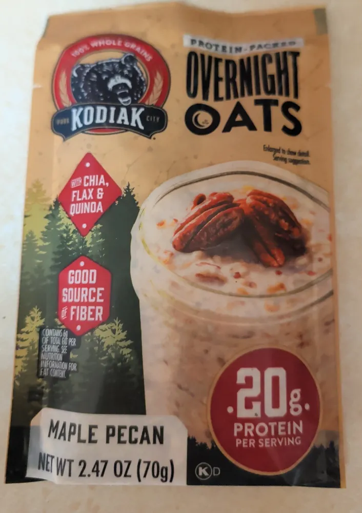 Maple Pecan Overnight Oats