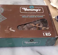 Dattes naturelles branchées