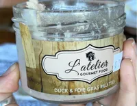 Duck & foie grad rillettes
