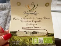 Tubettini pasta di semola di grano duro