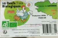 œufs frais biologique