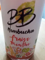 Kombucha fraise menthe