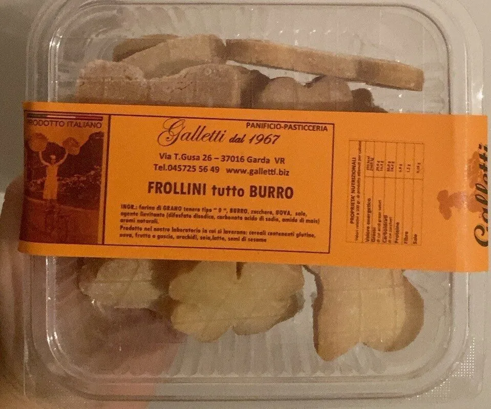 Frollini tutto Burro