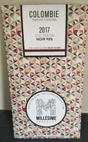 Chocolat noir 90% Colombie 2017 fèves Trinitario