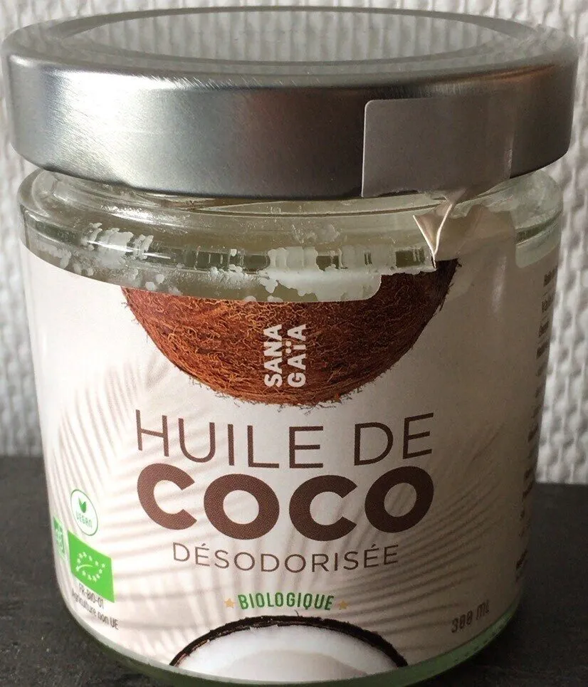 Huile de coco désodorisée