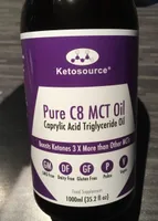 Ketosource Pure C8 MCT oil