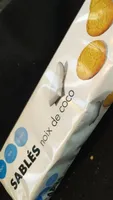 Sablés noix de coco