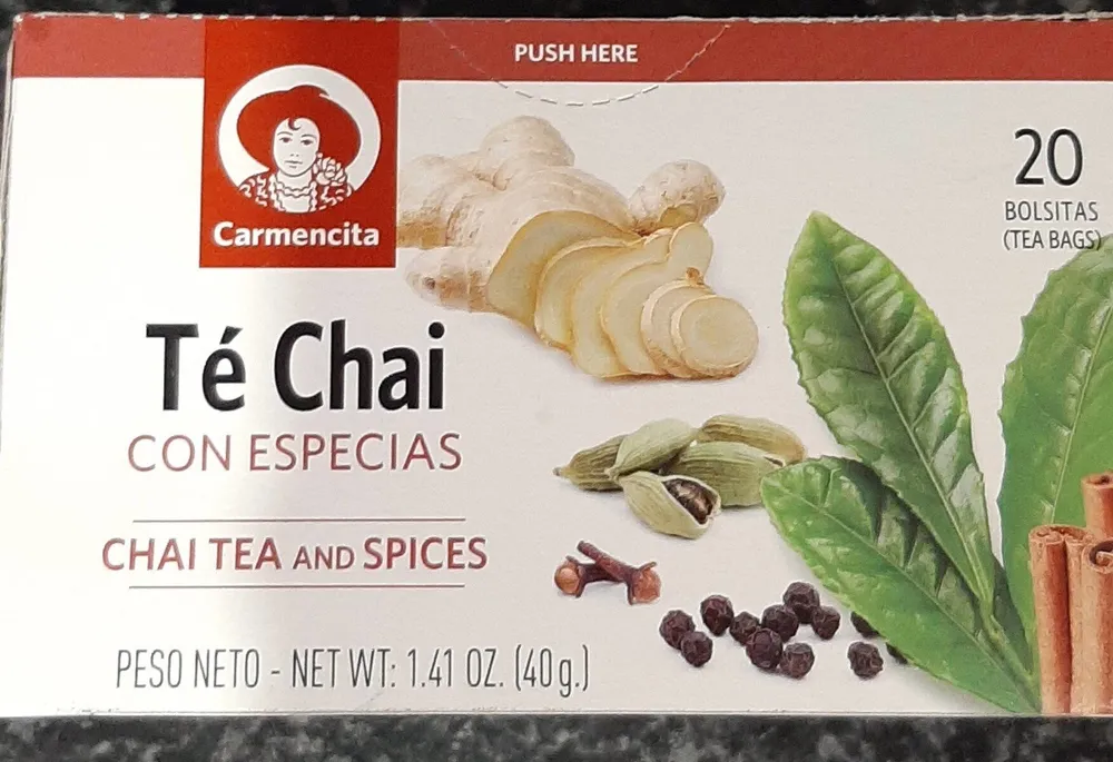 Té chai con especias