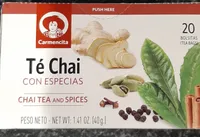 Té chai con especias